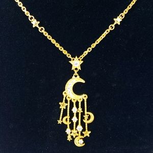 Judith Ripka 14k Gold Clad Diamonique Necklace